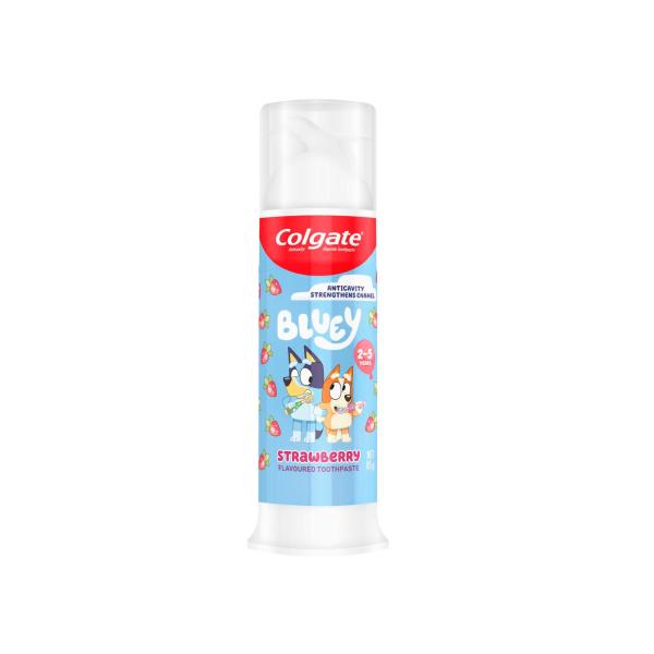 Toothpaste Kids Bluey Strawberry Pump