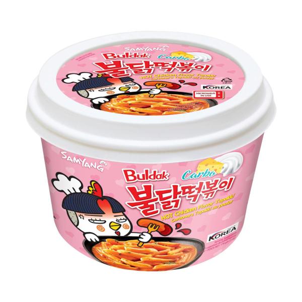Buldak Spicy Tteokbokki Carbonara