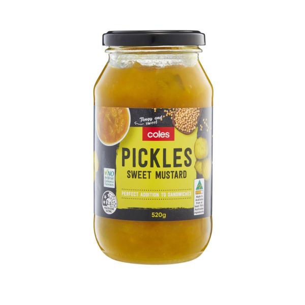 Sweet Mustard Pickles