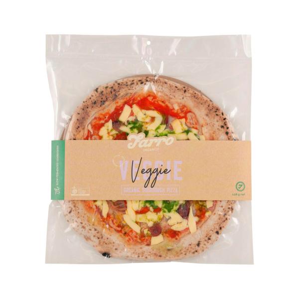 Organic Spelt Pizza Veggie 10in