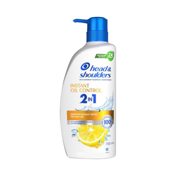Anti-dandruff Shampoo + Conditioner Instant Oil Control