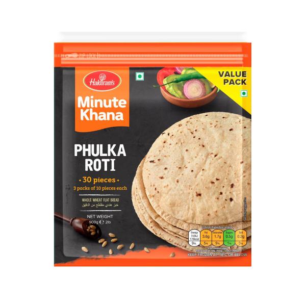 Phulka Roti 30 pack