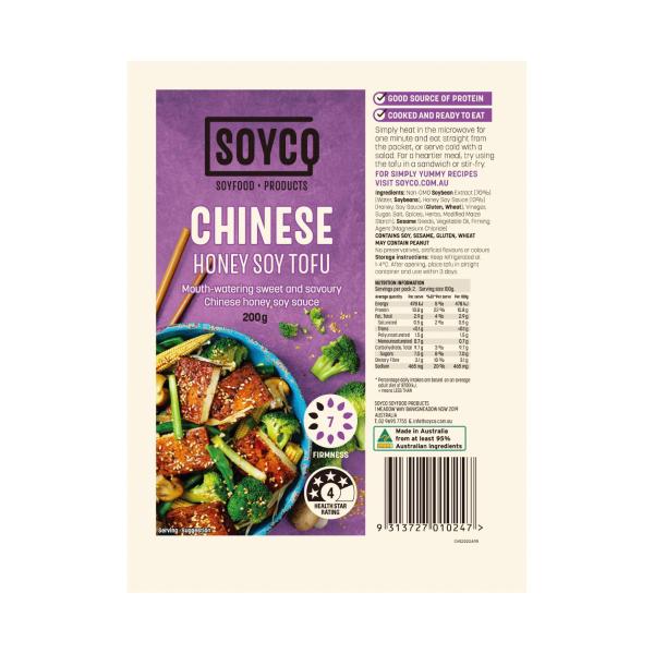 Tofu Chinese Honey Soy