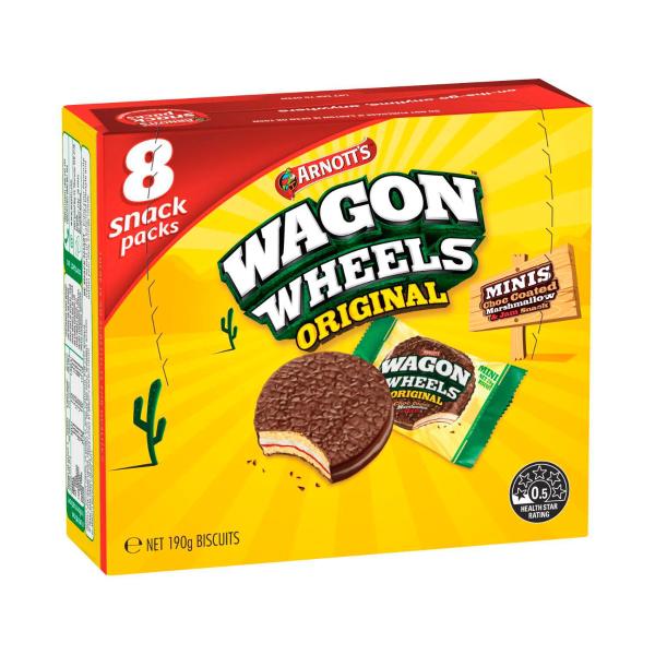 Wagon Wheels Snack Multipack 8 Pack