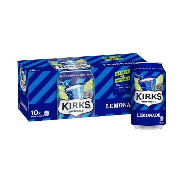 Lemonade Soft Drink Multipack Cans 375ml