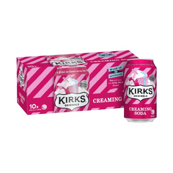 Creaming Soda Soft Drink Multipack Cans 375ml