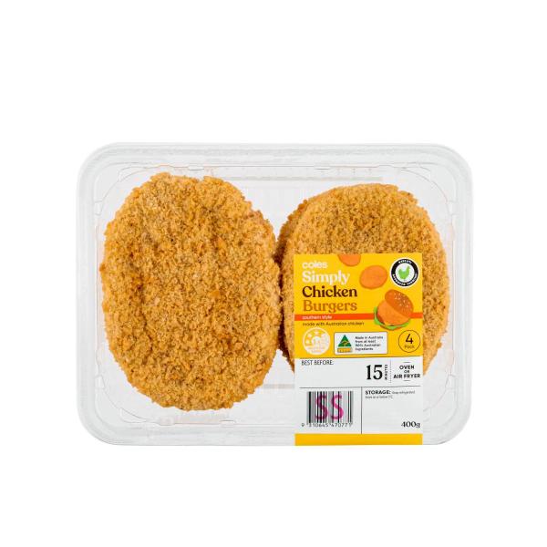 RSPCA Approved Chicken Southern Style Burgers