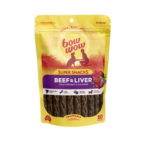 Super Snacks Sticks Dog Treat With Beef & Liver