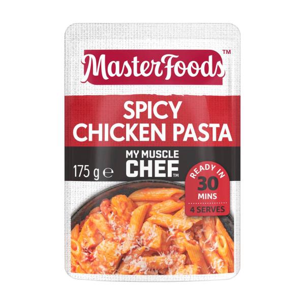 High Protein Spicy Chicken Pasta Recipe Base Pouch