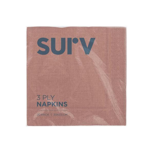 3 Ply Patterned Serviette