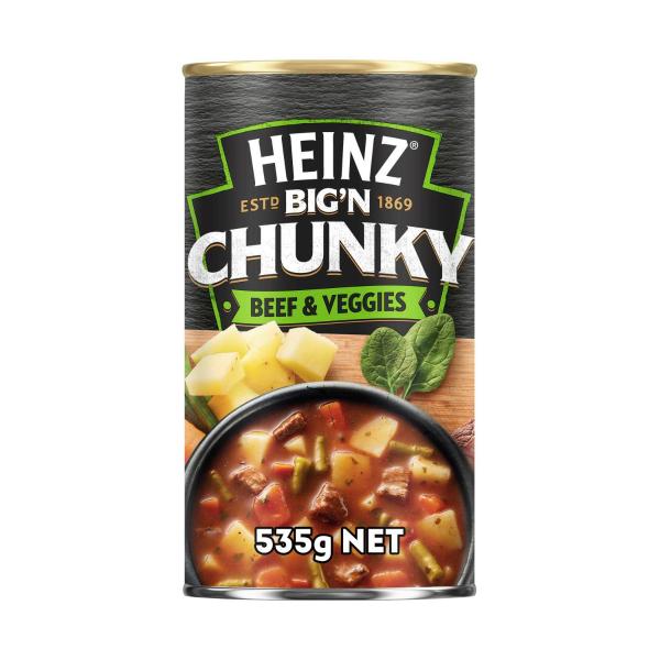 Big'n Chunky Beef And Veggies Soup