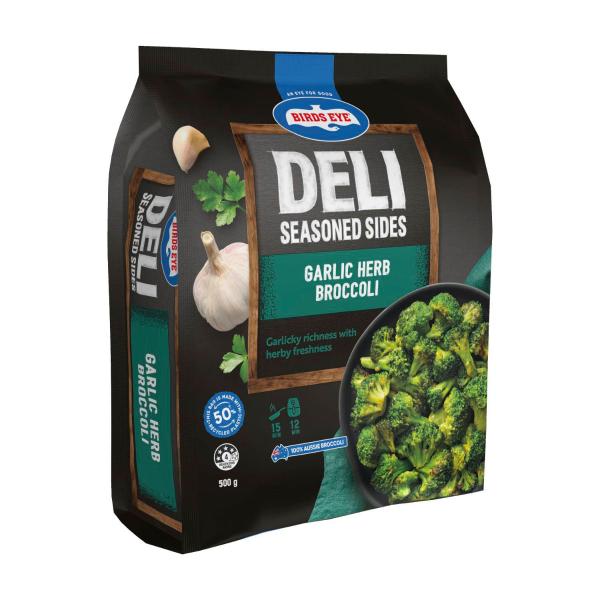 Seasoned Sides Frozen Garlic Herb Broccoli