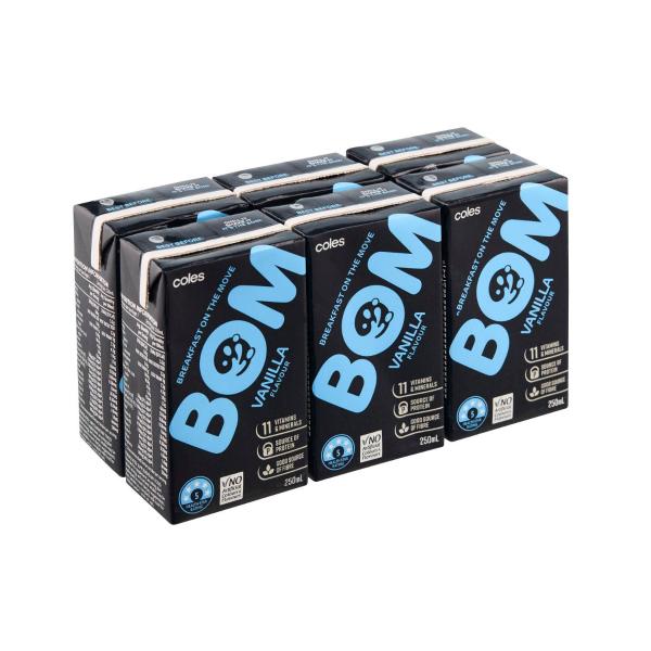 Bom Liquid Breakfast Vanilla 6x250ml
