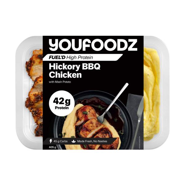 Fueld Texas Bbq Chicken With Mash Potato