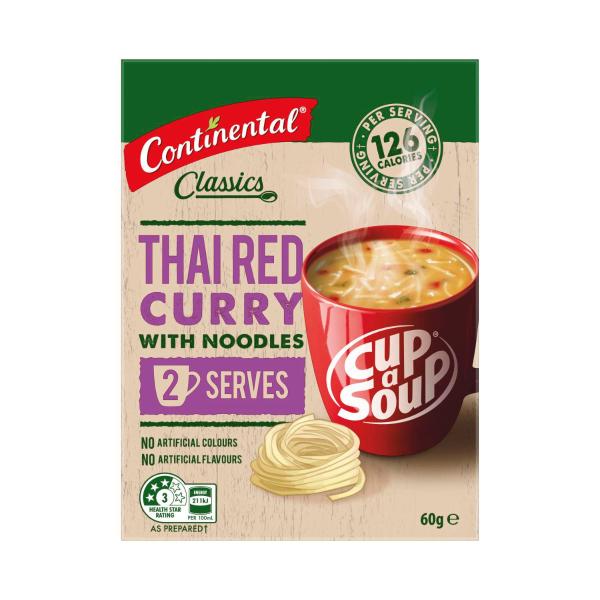 Cup A Soup Thai Red Curry Serves 2