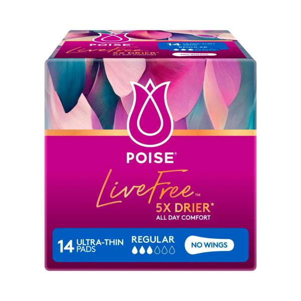 Live Free Pads Regular No Wings