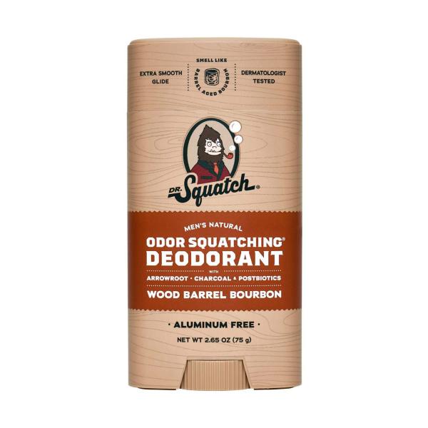 Natural Deodorant Wood Barrel Bourbon