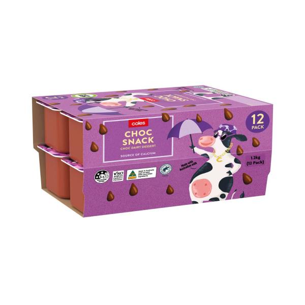 Chocolate Dairy Dessert 12 Pack
