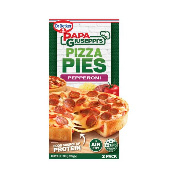 Frozen Pizza Pies Snack Pepperoni 2 Pack