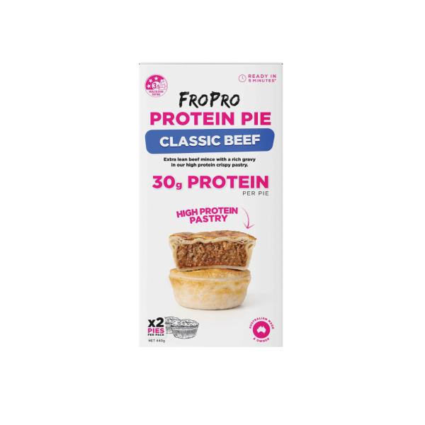 Protein Classic Beef Pie 2 Pack