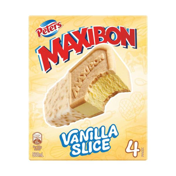 Vanilla Slice 4 Pack