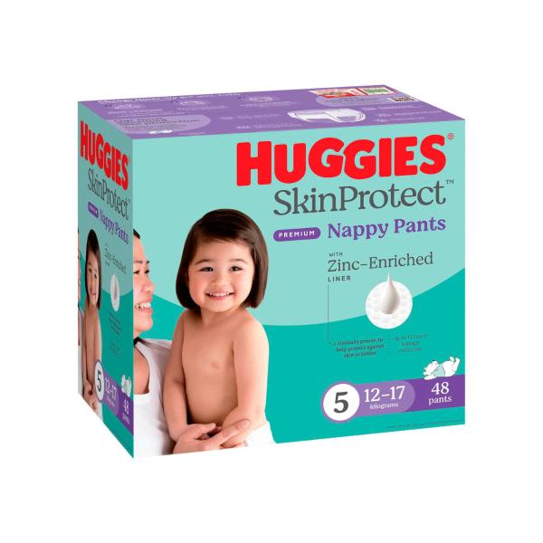 Skin Protect Nappy Pants Size 5