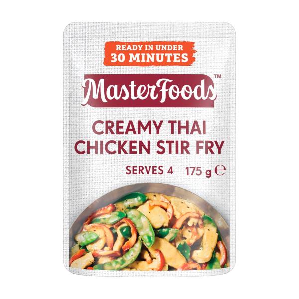 Stir Fry Creamy Thai Chicken Recipe Base