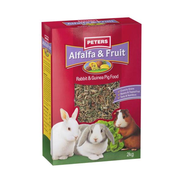 Alfalfa & Fruit Rabbit & Guinea Pig Food