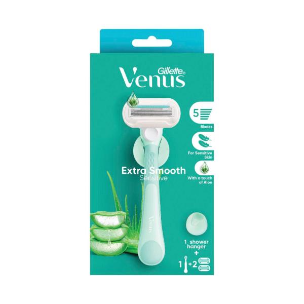 Venus Extra Smooth Sensitive Razor Kit With 2 Blades