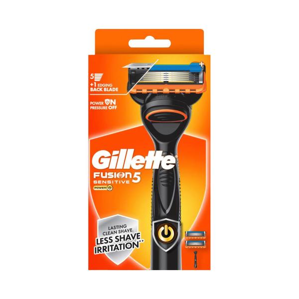 Fusion 5 Power Razor Kit With 2 Refill Blades