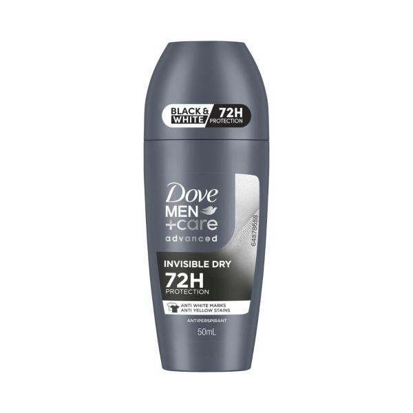 Men Advanced Deodorant Roll On 72hr Antiperspirant Invisible Dry