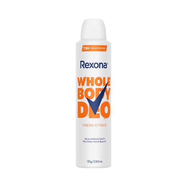 Womens Whole Body Deodorant Spray Fresh Citrus