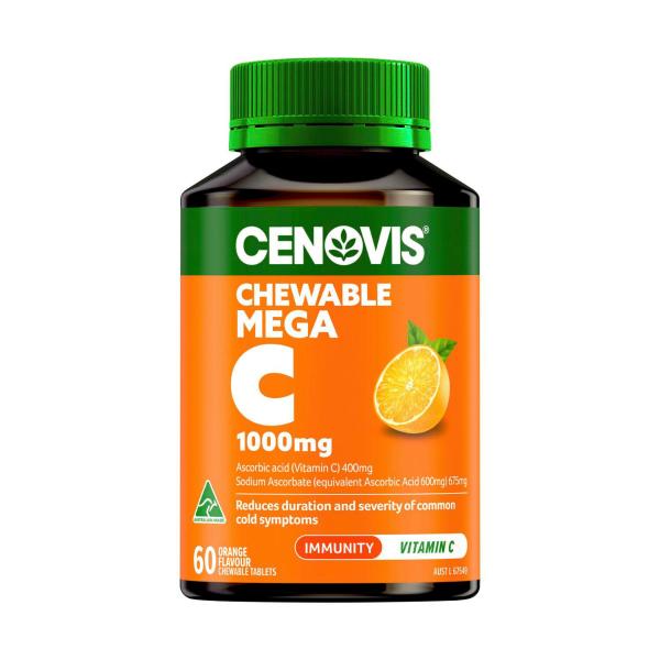 Mega Vitamin C 1000mg Tablets For Immunity