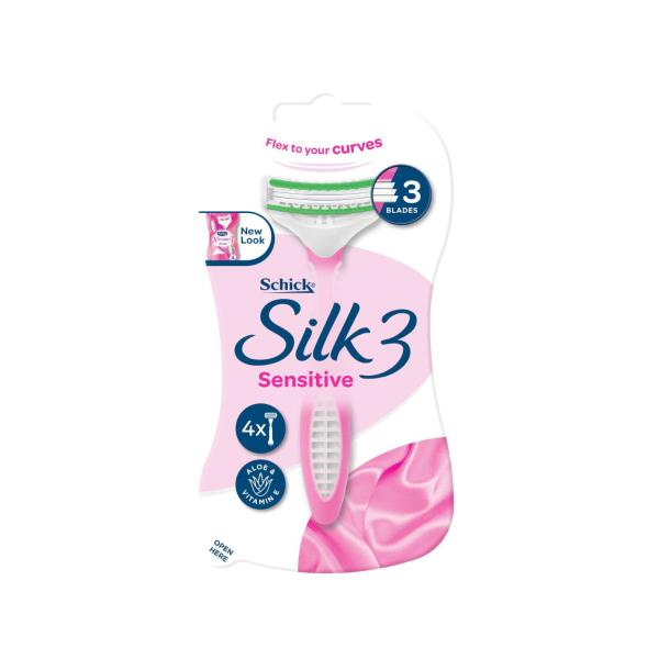 Silk 3 Sensitive Disposable Razors