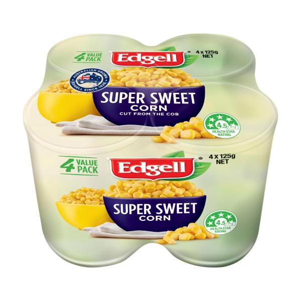 Super Sweet Corn Kernels 4 Pack