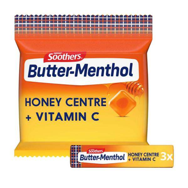 Butter Menthol Honey Centre & Vitamin C
