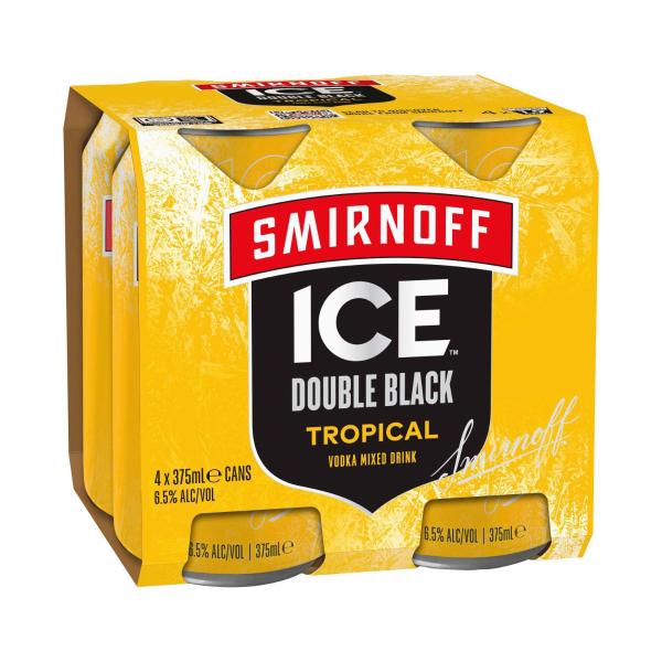 Ice Double Black Tropical Crush 6.5% Can 375ml