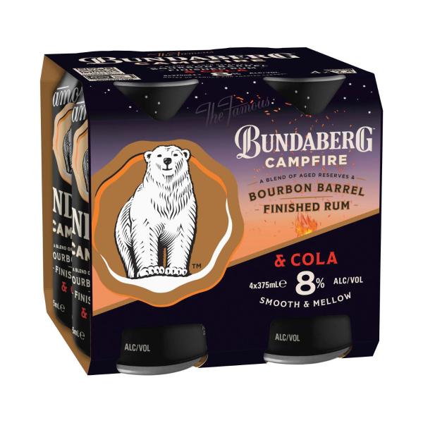 Campfire Rum Extra 8% Can 375ml