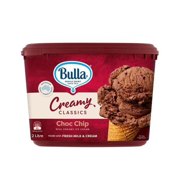 Creamy Classics Choc Chip Ice Cream