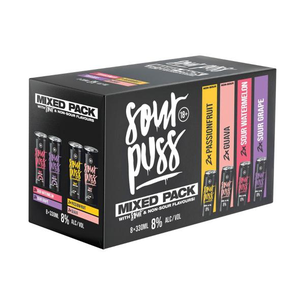 Rtd Mixed Pack Can 330ml