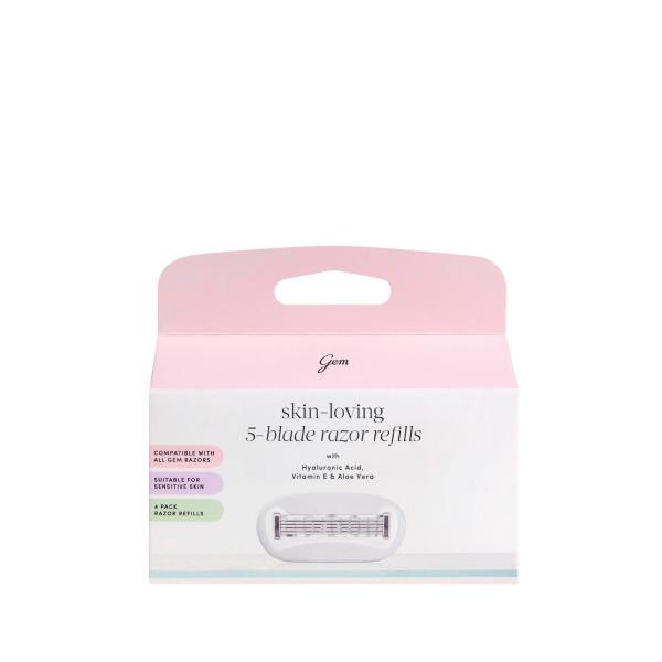 Skin-loving 5 Blade Razor Refills