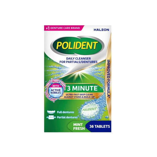 3 Minute Daily Cleanser For Dentures And Partials