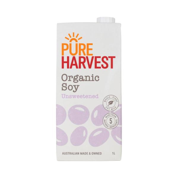 Organic Soy Unsweetened Long Life Milk Uht