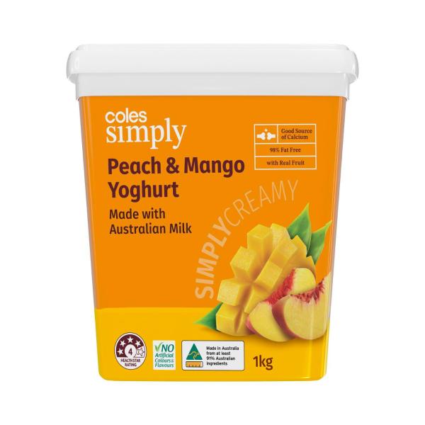 Peach & Mango Yoghurt