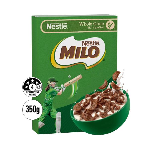 Milo Whole Grain Energy & Fibre Breakfast Cereal