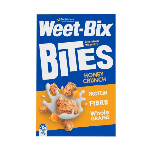 Weet-bix Bites Honey Crunch Breakfast Cereal
