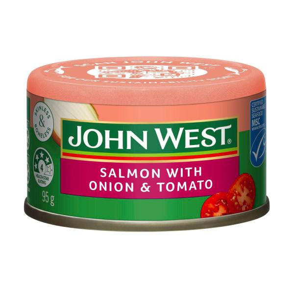 Salmon Tempters Onion Tomato