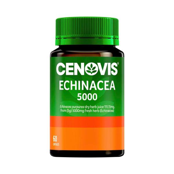 Echinacea 5000 Capsules For Immune Support