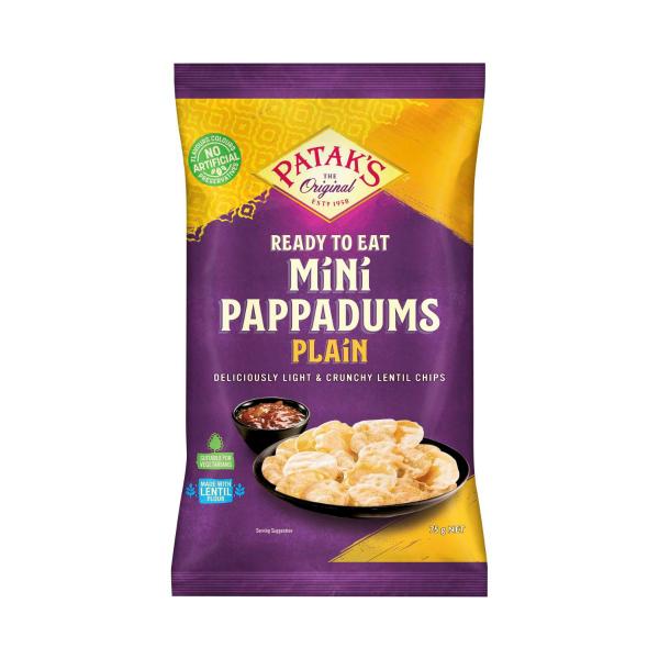 Plain Mini Pappadums