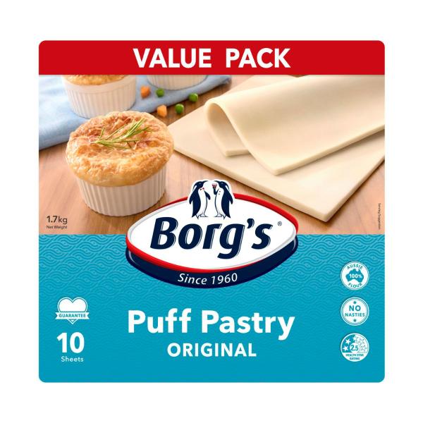 Frozen Original Puff Pastry 10 Sheets